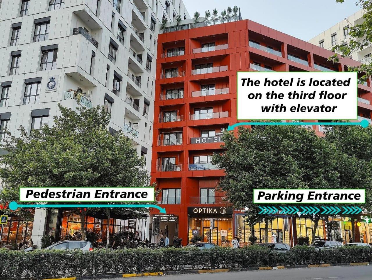 Urbanin Apartment & Hotel Tiranë Ngoại thất bức ảnh